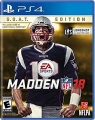 PS4: MADDEN NFL 18 GOAT EDITION