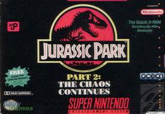 SNES: JURASSIC PARK 2 THE CHAOS CONTINUES