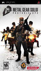 PSP: METAL GEAR SOLID PORTABLE OPS