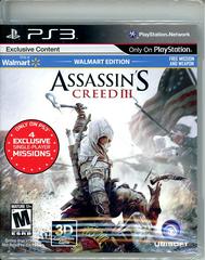 PS3: ASSASSIN'S CREED III [WALMART EDITION]