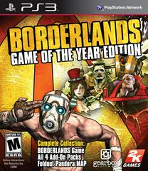 PS3: BORDERLANDS [GAME OF THE YEAR]