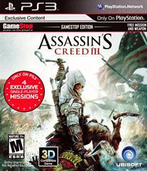 PS3: ASSASSIN™S CREED III [GAMESTOP EDITION]