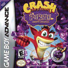 GBA: CRASH BANDICOOT PURPLE