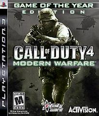 PS3: CALL OF DUTY 4 MODERN WARFARE [GAME OF THE YEAR]
