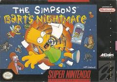 SNES: THE SIMPSONS BART'S NIGHTMARE