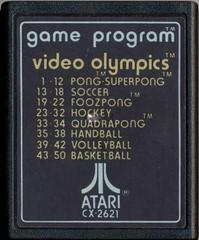2600: VIDEO OLYMPICS [TEXT # SIDE LABEL]