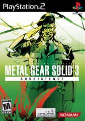 PS2: METAL GEAR SOLID 3 SUBSISTENCE