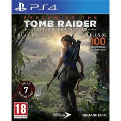PS4: SHADOW OF THE TOMB RAIDER [DEFINITIVE EDITION] (PAL IMPORT)