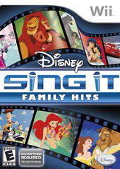 WII: DISNEY SING IT: FAMILY HITS