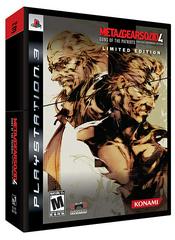 PS3: METAL GEAR SOLID 4 GUNS OF THE PATRIOTS [LIMITED EDITION]