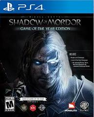 PS4: MIDDLE EARTH: SHADOW OF MORDOR [GAME OF THE YEAR]