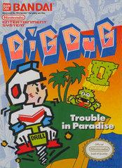 NES: DIG DUG II: TROUBLE IN PARADISE