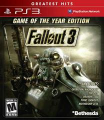 PS3: FALLOUT 3 [GAME OF THE YEAR GREATEST HITS]
