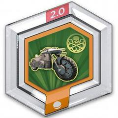 FIG: HYDRA MOTORCYCLE - DISNEY INFINITY POWER DISC