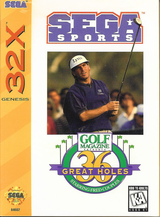 32X: 36 GREAT HOLES STARRING FRED COUPLES