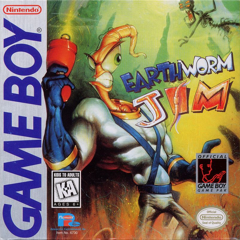 GBA: EARTHWORM JIM