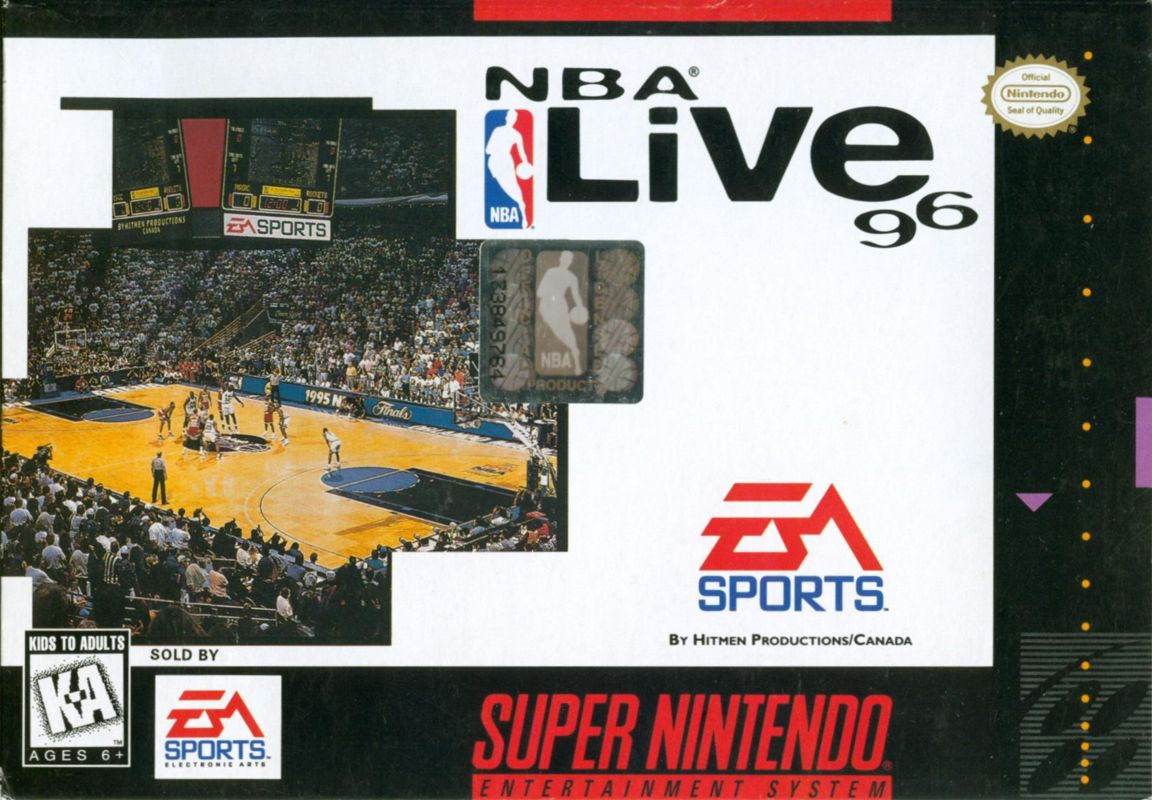 SNES: NBA LIVE 96