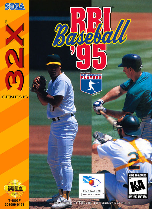 32X: RBI BASEBALL 95