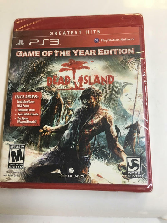 PS3: DEAD ISLAND [GAME OF THE YEAR]