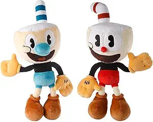 PSH: CUPHEAD AND MUGMAN 15" PLUSH