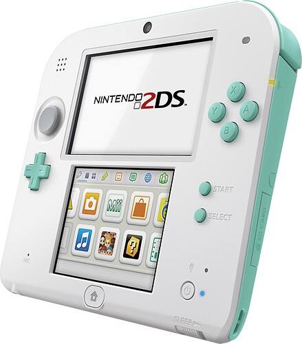 3DS: NINTENDO 2DS SEAFOAM