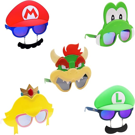 NINTENDO GAMER THEMED SUNGLASSES - Cap'n Games, Inc.