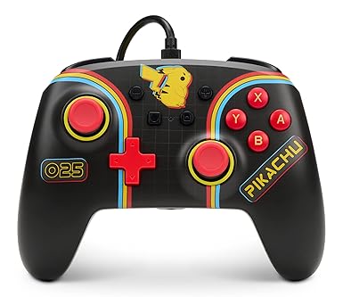 POWER A PIKACU ARCADE WIRED CONTROLLER - Cap'n Games, Inc.