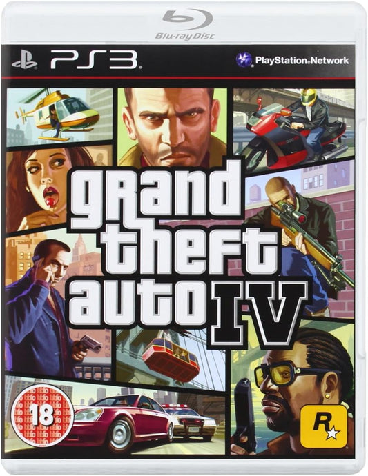 PS3: GRAND THEFT AUTO IV