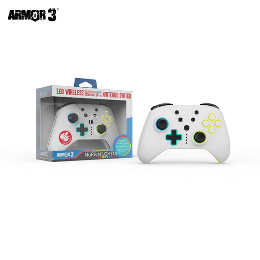 NS: CONTROLLER - ARMOR 3 - NURIVAL - WIRELESS - WHITE