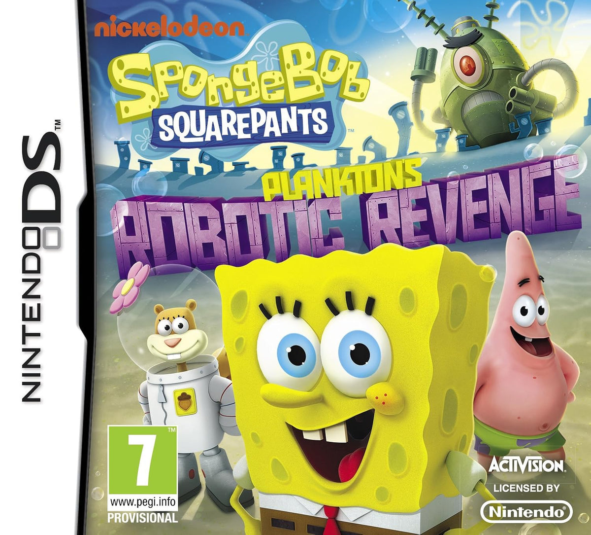 NDS: SPONGEBOB SQUAREPANTS: PLANKTON'S ROBOTIC REVENGE