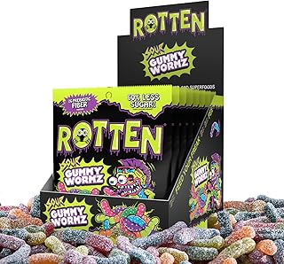 FOOD: ROTTEN SOUR GUMMY WORMZ
