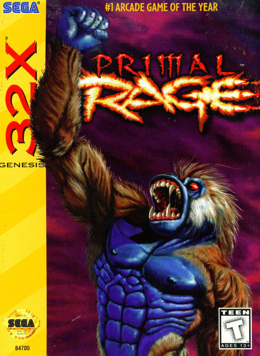 32X: PRIMAL RAGE