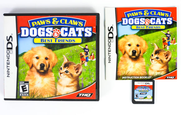 NDS: PAWS AND CLAWS DOGS AND CATS BEST FRIENDS