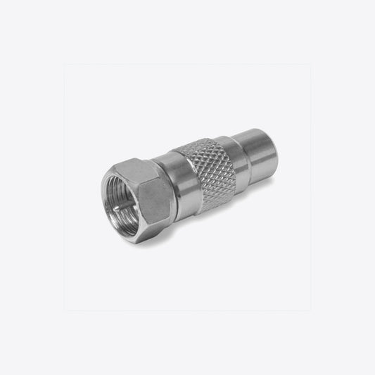 Type F Pin Coax Adapter - RCA TO TYPE F - for Atari