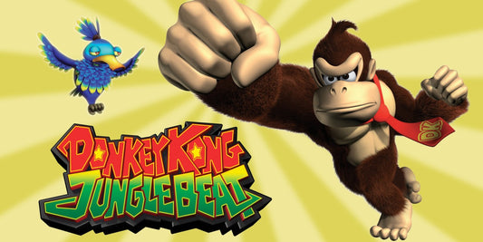 WII: NEW PLAY CONTROL: DONKEY KONG JUNGLE BEAT