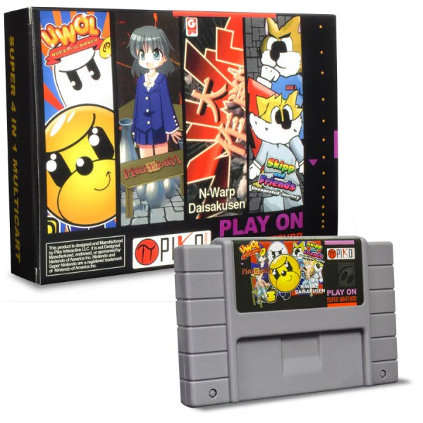 SNES: PIKO INTERACTIVE SUPER 4 IN 1 MULTICART