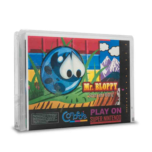 SNES: MR. BLOPPY SAVES THE WORLD (NOT NINTENDO LICENSED)