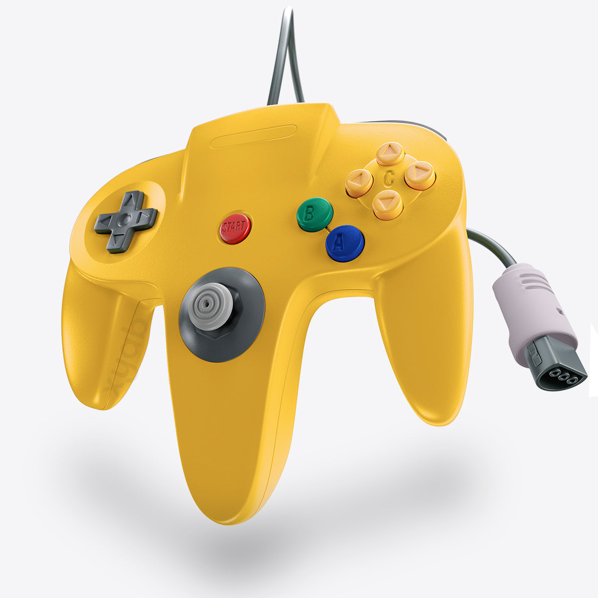 N64:  WIRED CONTROLLER - Yellow