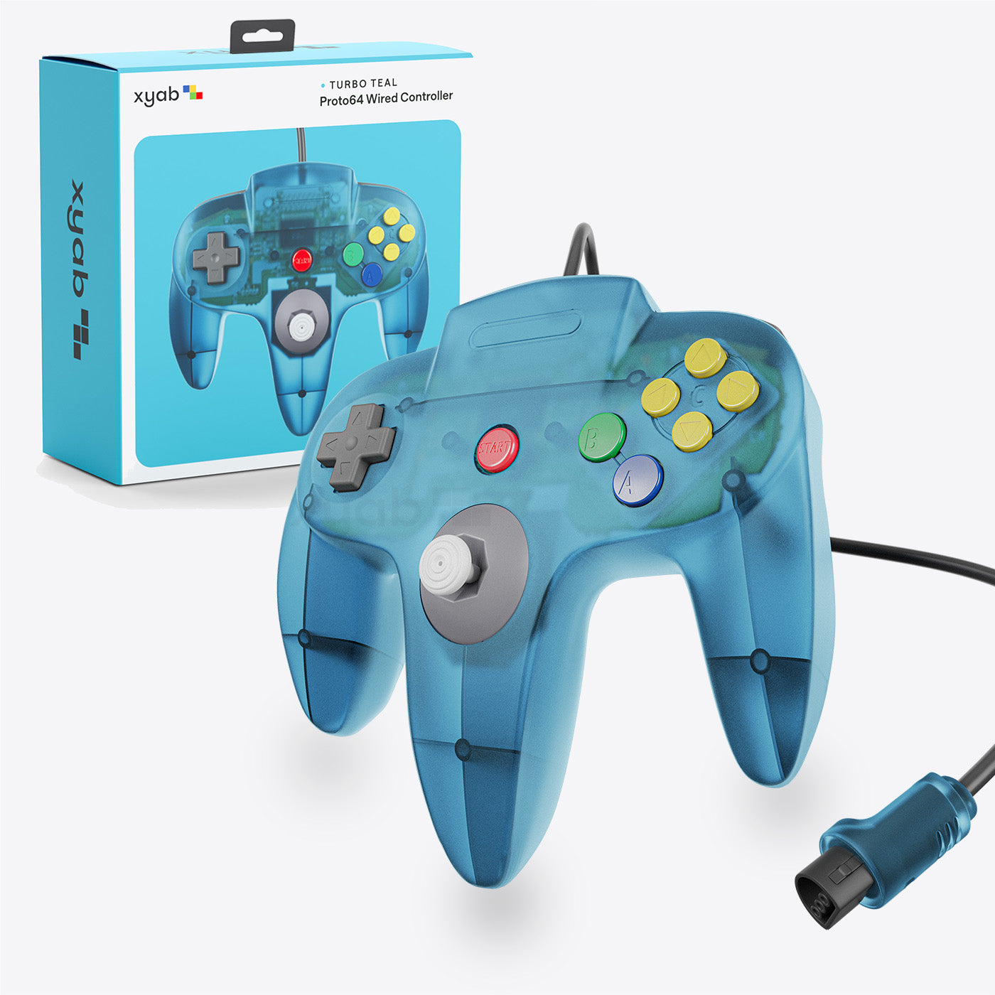 N64: Wired Controller - Ice Blue