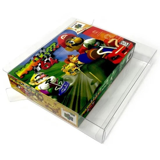 MISC: 10 PACK PLASTIC CASING FOR GAMES