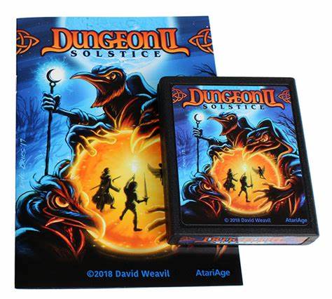 2600: DUNGEON II: SOLSTICE [HOMEBREW]