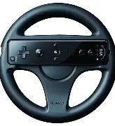 WII: WII WHEEL BLACK