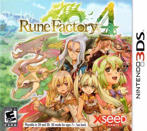 3DS: RUNE FACTORY 4