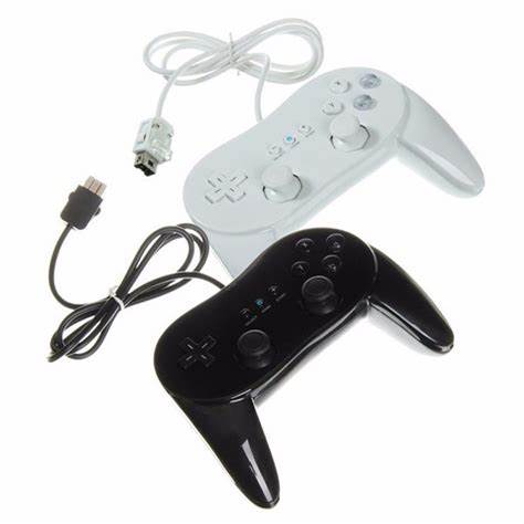 WII CLASSIC AND PRO CONTROLLERS