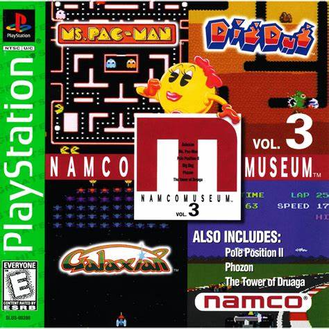 PS1: NAMCO MUSEUM VOLUME 3