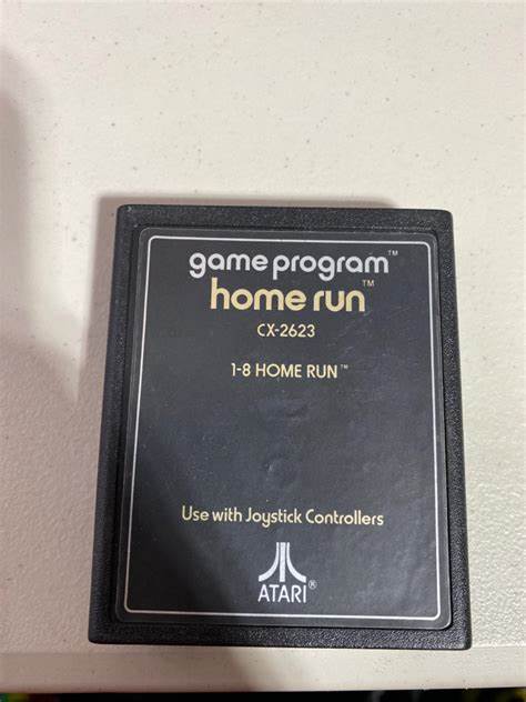 2600: HOME RUN [TEXT LABEL]