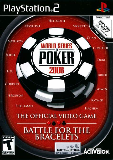 PS2: WORLD SERIES OF POKER 2008