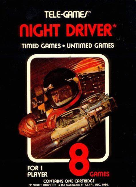 2600: NIGHT DRIVER [TELE GAMES]