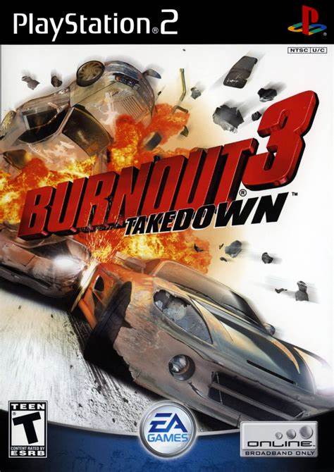 PS2: BURNOUT 3 TAKEDOWN