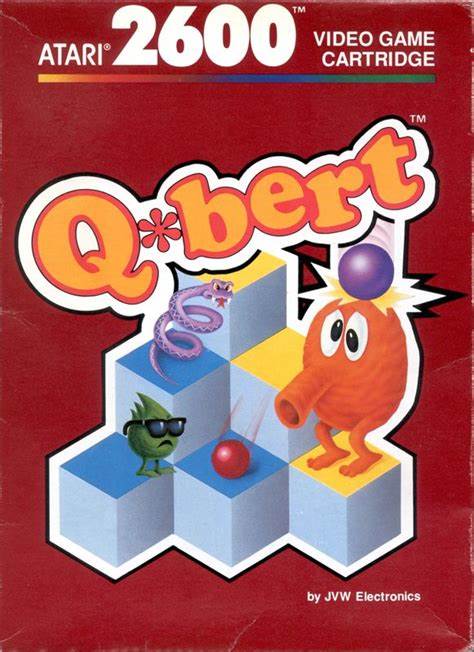 2600: Q*BERT [RED LABEL] - Cap'n Games, Inc.